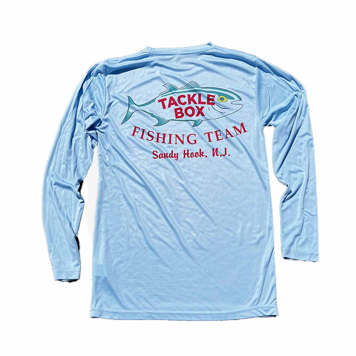 Tackle Box SPF Long Sleeve Retro Logo Pale Blue Tackle Box NJ